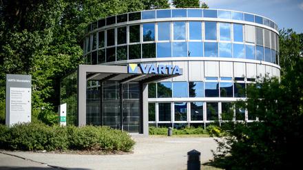 Ellwangen: Der Hauptsitz des Batterieherstellers Varta. 