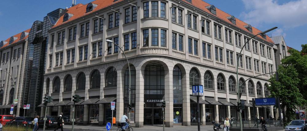 Die Karstadt-Filiale am Tempelhofer Damm in Berlin.