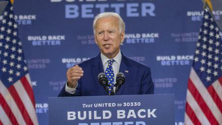 Joe Biden, der Präsidentschaftskandidat der Demokraten.