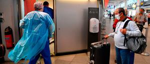 In Terminal A in Tegel können sich Reiserückkehrer testen lassen.