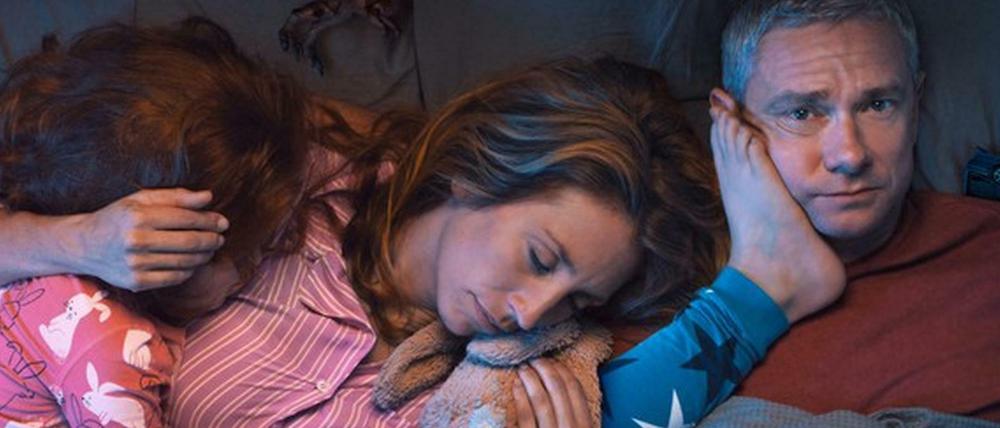 Daisy Haggard und Martin Freeman sind die geplagten Eltern in "Breeders".