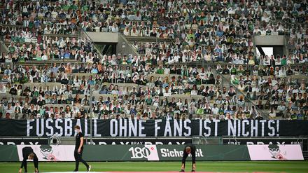 Noch ist nicht mal klar, ob, wann und unter welchen Umständen Fans wieder ins Stadion dürfen. 
