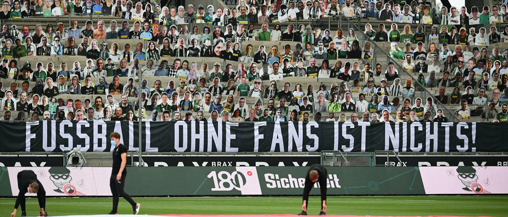 Noch ist nicht mal klar, ob, wann und unter welchen Umständen Fans wieder ins Stadion dürfen.