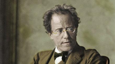Der große Wiener Dirigent und Komponist Gustav Mahler, 1860–1911. 