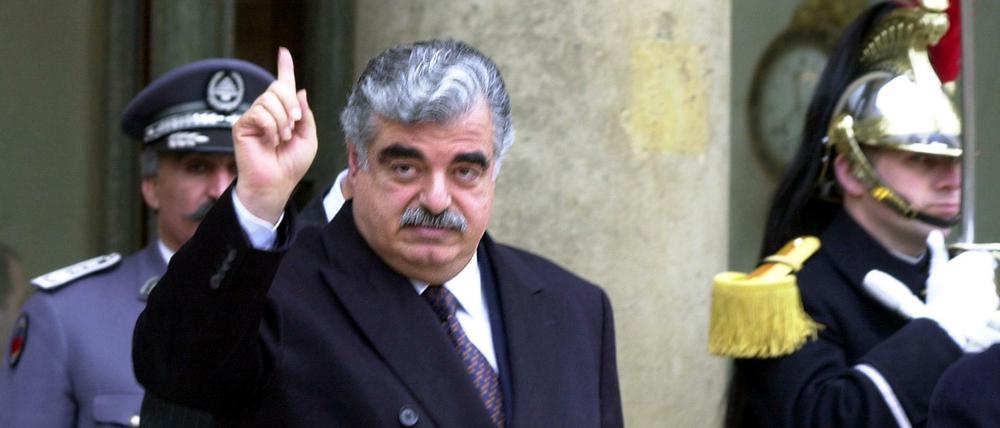 Der ehemalige Premierminister Libanons, Rafik Hariri, wurde 2005 bei einem Anschlag ermordet.