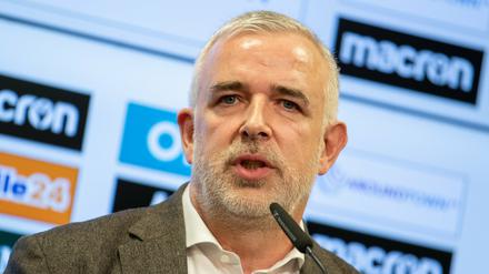 „Leider ist es uns nicht gelungen, die Mehrheit der Vereine davon zu überzeugen", sagt Unions Präsident Dirk Zingler. 