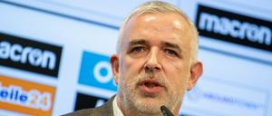 „Leider ist es uns nicht gelungen, die Mehrheit der Vereine davon zu überzeugen", sagt Unions Präsident Dirk Zingler. 
