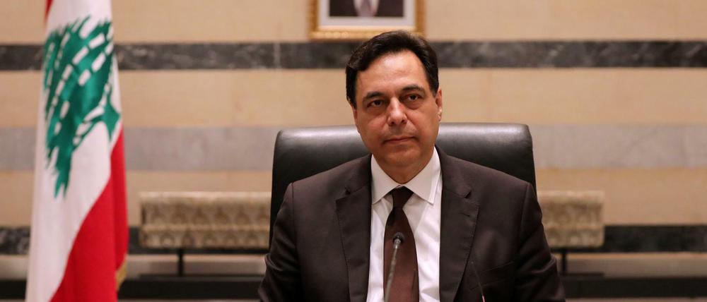 Der libanesische Ministerpräsident Hassan Diab. 