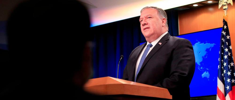 US-Außenminister Mike Pompeo hat eine Belohnung von bis zu zehn Millionen Dollar für Hinweise auf Verantwortliche einer ausländischen Einmischung in US-Wahlen ausgerufen.