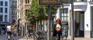 Aufruf zur Vorsicht. Das belgische Antwerpen gilt als Risikogebiet. 