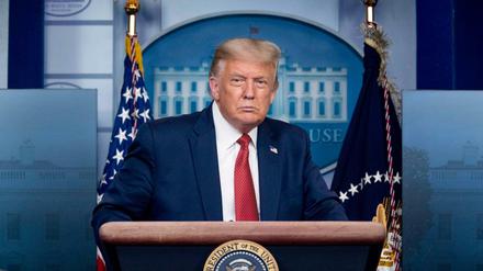 Historisch nicht immer faktensicher: US-Präsident Donald Trump. 