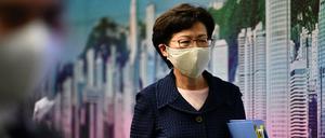 Hongkongs Regierungschefin Carrie Lam. 