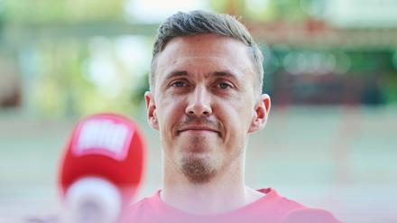 "Union hat sich sehr um mich bemüht", sagte Max Kruse bei seiner Vorstellung am Freitag. 