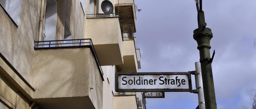 Auch die Soldiner Straße war vom Stromausfall betroffen. 
