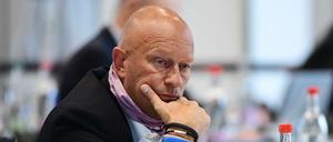 Thomas Kemmerich (FDP) bei einer Plenarsitzung des Thüringer Landtags.