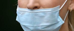 Ist die Maske unter der Nase Zufall oder Provokation?