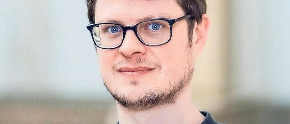 Niklas Schrader, 38, ist innenpolitischer Sprecher der Linksfraktion im Abgeordnetenhaus.