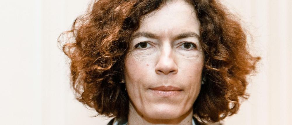 Die Schriftstellerin Anne Weber, 56, am 09.03.2017 in Hamburg. 