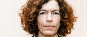 Die Schriftstellerin Anne Weber, 56, am 09.03.2017 in Hamburg. 