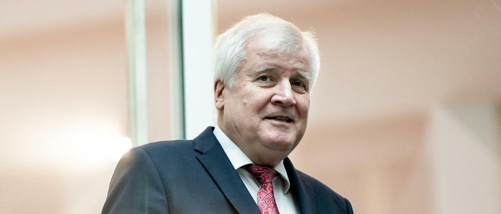 Horst Seehofer (CSU), Bundesminister für Inneres
