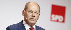 Olaf Scholz, Kanzlerkandidat der SPD für die Bundestagswahl. 