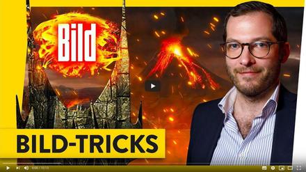 Feindbilder: Julian Reichelt und das Mordor-Reich des Bösen im funk-Angebot von "Walulis".