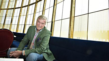 Der Schauspieler Jochen Busse im Schillertheater an der Bismarckstraße in Berlin Charlottenburg