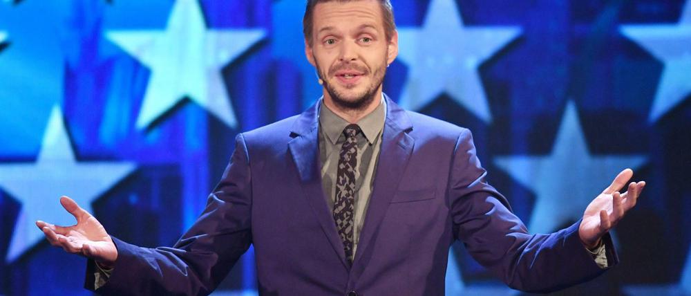 Der Kabarettist Florian Schroeder, hier in der Show "Mensch Gottschalk - Das bewegt Deutschland".