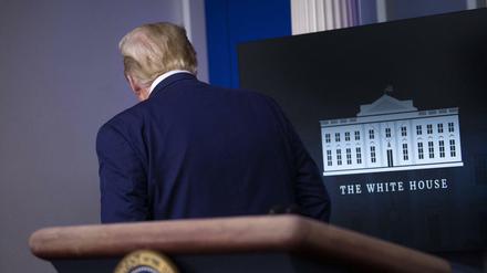 Bloß keine Fehler zugeben: US-Präsident Donald Trump-