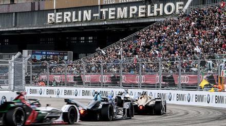 Die Formel E hat - wie auf diesem Bild vom 25. Mai 2019 - auch in Berlin Station gemacht. Von 2021 an überträgt Sat1 die Rennserie im Free-TV. 
