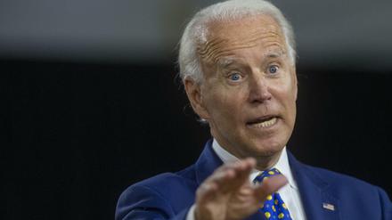 Wen wählt er aus? Der designierte demokratische Präsidentschaftskandidat Joe Biden