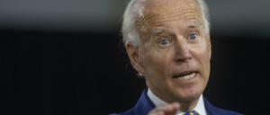 Wen wählt er aus? Der designierte demokratische Präsidentschaftskandidat Joe Biden