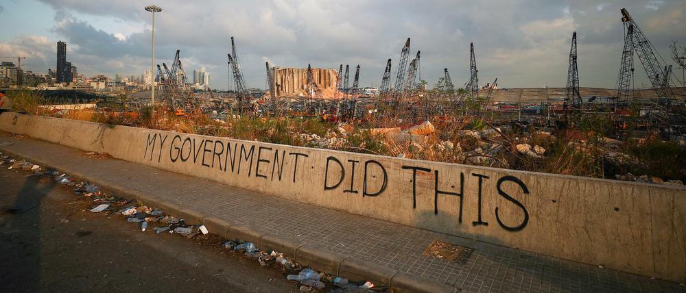 Protest: Die Wut der Libanesen richtet sich gegen die Regierung.