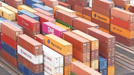 Hapag Lloyd profitiert normalerweise vom Welthandel.
