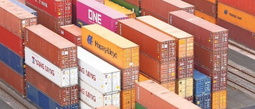 Hapag Lloyd profitiert normalerweise vom Welthandel.