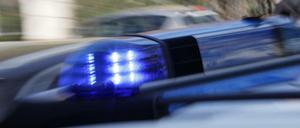 Polizei im Einsatz (Symbolbild).