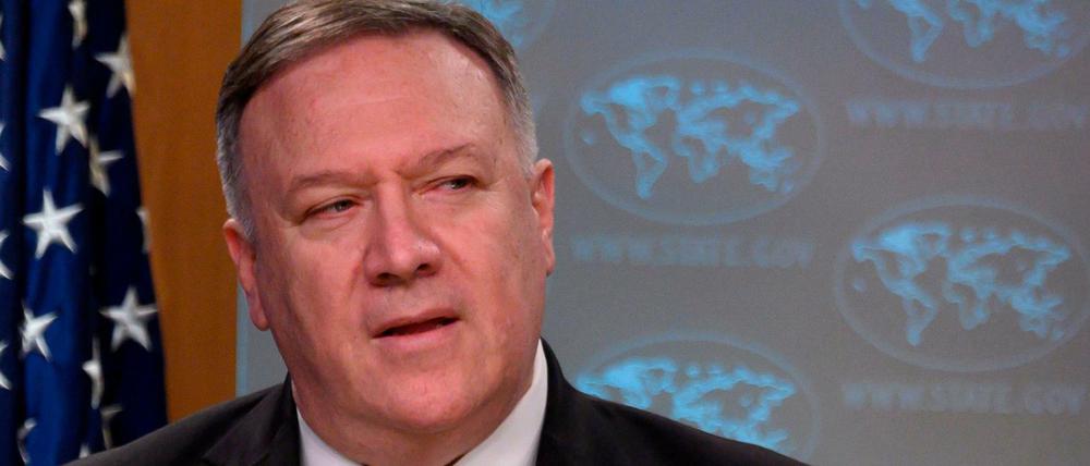 (US-Außenminister Mike Pompeo. 