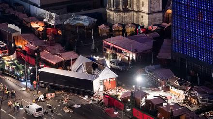 Das Attentat traf den Weihnachtsmarkt am Berliner Breitscheidplatz am 19. Dezember 2016.