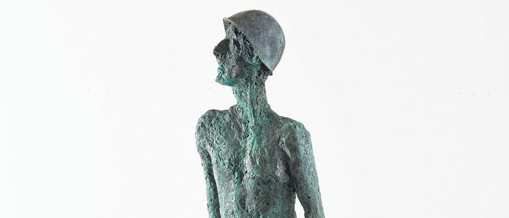 Vor dem Verfall gerettet. Anatol Erdmanns hagerer Jüngling von 1980 steht im Zentrum der Potsdamer Schau. 