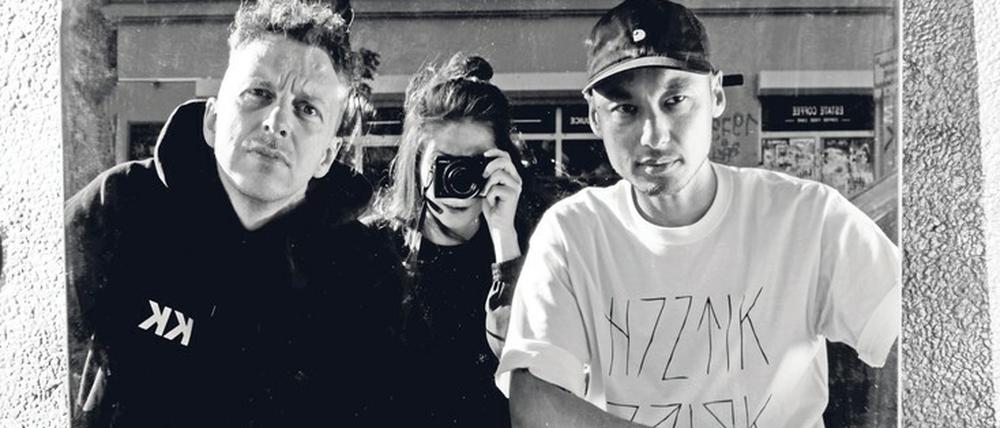 Plötzlich selber Stars. Christoph Erkes, Nicole Schettler und Christian Meyerholz (von links). 