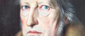 Vollender der idealistischen Philosophie. Hegelporträt von Jakob Schlesinger (1831) aus der Berliner Nationalgalerie.