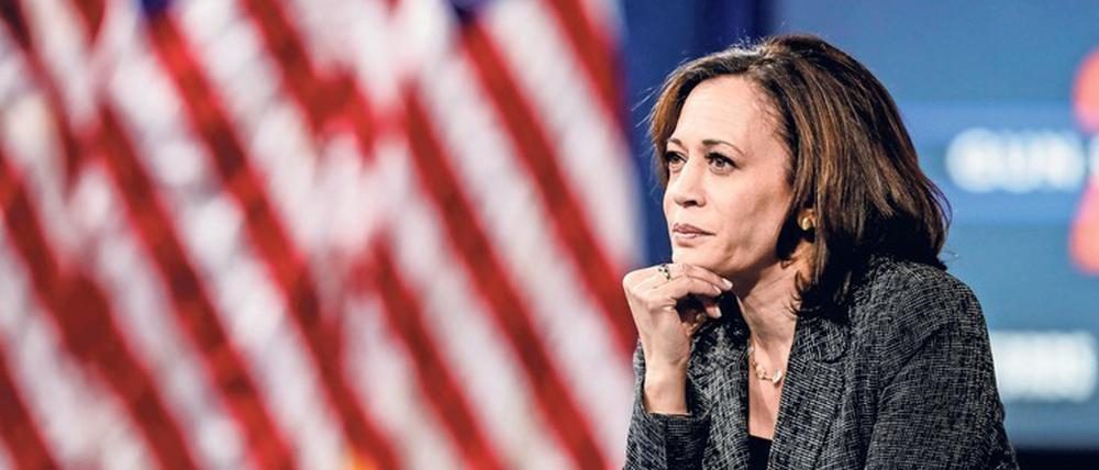 Bei einem Wahlsieg der Demokraten würde Kamala Harris die erste schwarze Vizepräsidentin der USA.