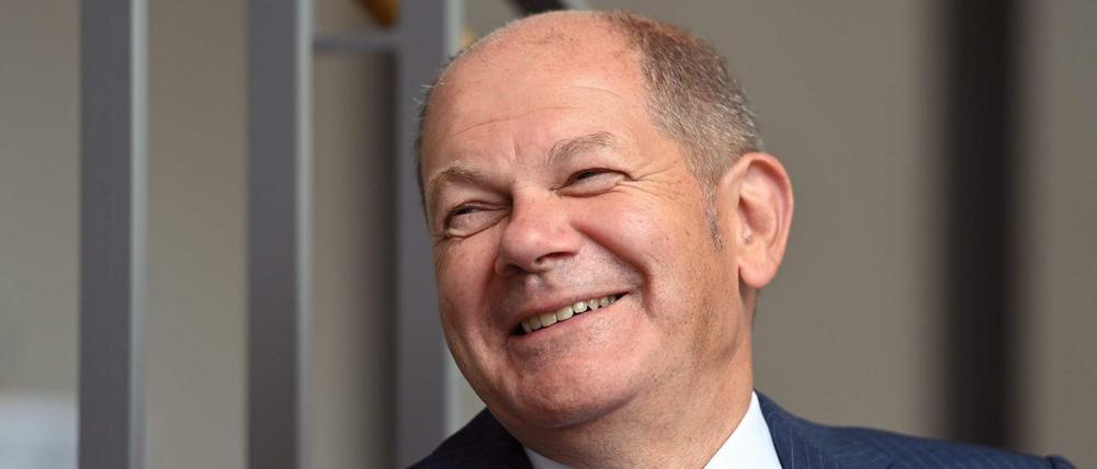 Olaf Scholz, Finanzminister, Vizekanzler und SPD-Kanzlerkandidat SPD