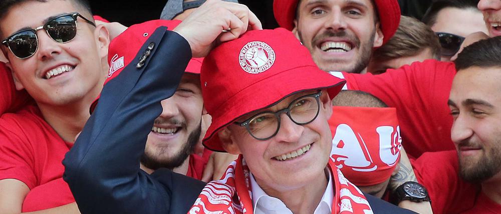 Derzeit sind die Union-Fans auf Michael Müller vermutlich nicht so gut zu sprechen.