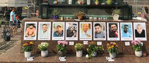Todesopfer rechter Gewalt. Im Februar erschoss der Rassist Tobias Rathjen in Hanau neun Menschen mit Migrationshintergrund und seine Mutter.