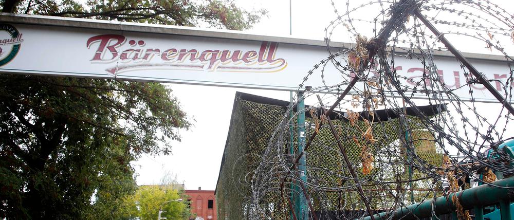 Der alte Name der Brauerei ist noch präsent und wird weiterhin für das Quartier stehen.