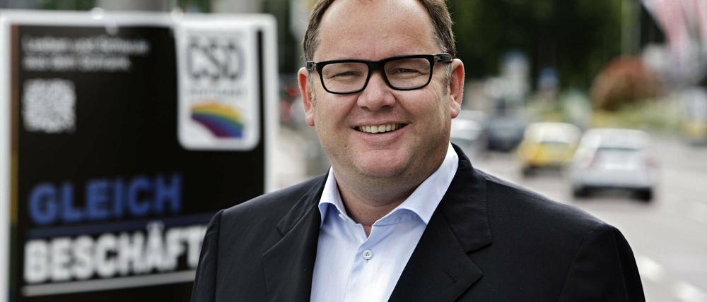 Es gibt nicht viele Beispiele dafür, dass Parteiwechsler schnell aufsteigen: Der Berliner Unternehmer Harald Christ, hier im Jahr 2018.