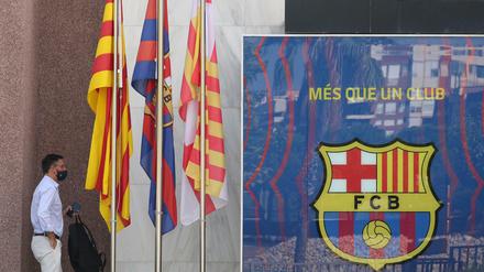 Falscher Mann, falscher Weg. Josep Maria Bartomeu bei einem Treffen in der Klubzentrale am Montag.