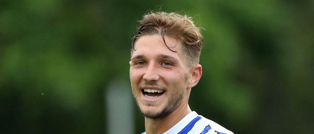 Fürs Kapitänsamt geeignet. Niklas Stark hat Spaß an Führungsaufgaben.