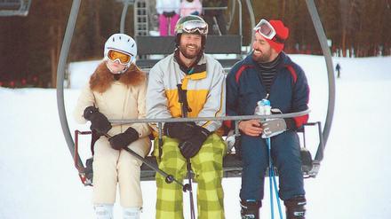 Drei sind einer zuviel. Highschool-Freundin Marissa (Gayle Rankin), Kyle (Kyle Marvin) und sein bester Kumpel Mike (Michael Angelo Covino).